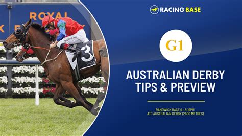 australian derby betting tips|2024 Australian Derby Betting .